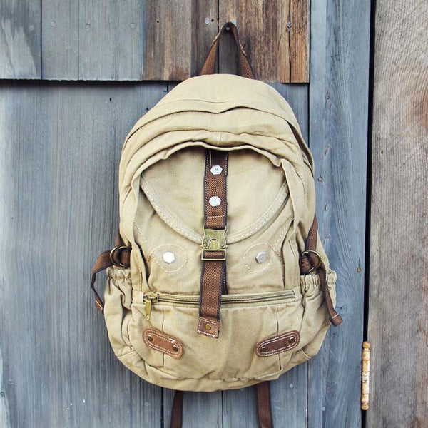 Weathered Cargo Backpack: Featured Product Image