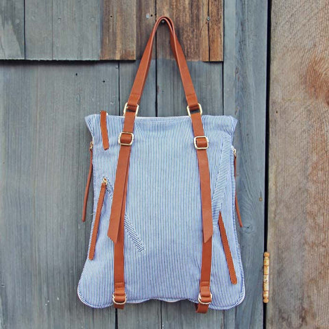 Seedling Pinstripe Tote