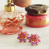 Sweet & Dreamy Earrings in Lilac: Alternate View #1