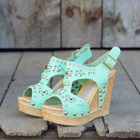 Dewmist Wedge Sandals