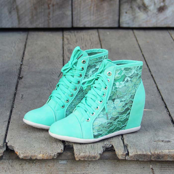 Lush Meadows Lace Sneakers: Featured Product Image