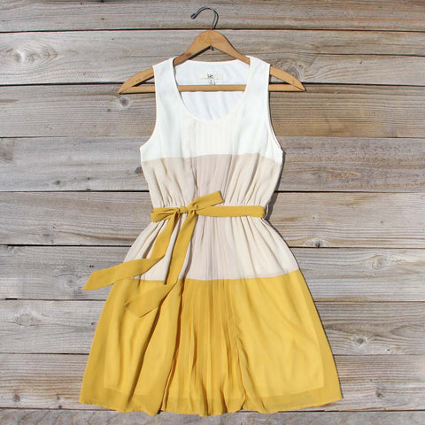 Peach Grove Dress in Honey