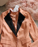 70's Pink Blazer Jacket: Alternate View #2