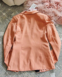70's Pink Blazer Jacket: Alternate View #3