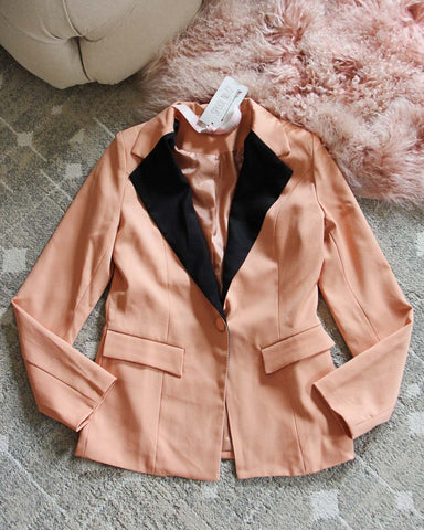 70's Pink Blazer Jacket