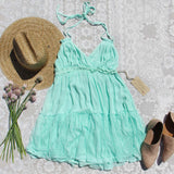 The 80 Degree Dress in Mint: Alternate View #1