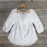 Moonflower Lace Blouse: Alternate View #1