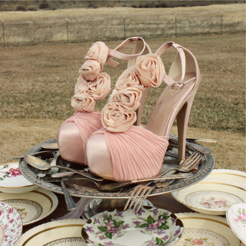 Bridal Bouquet Heels