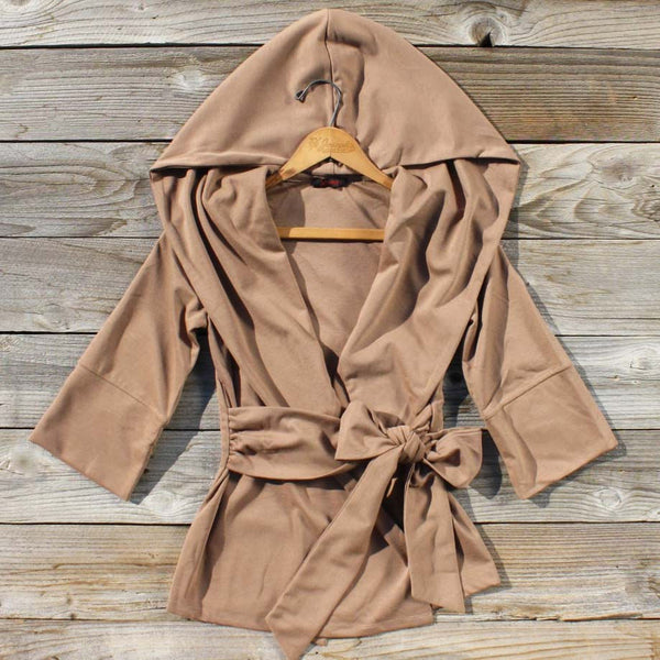 Flyaway Hoodie in Taupe: Featured Product Image