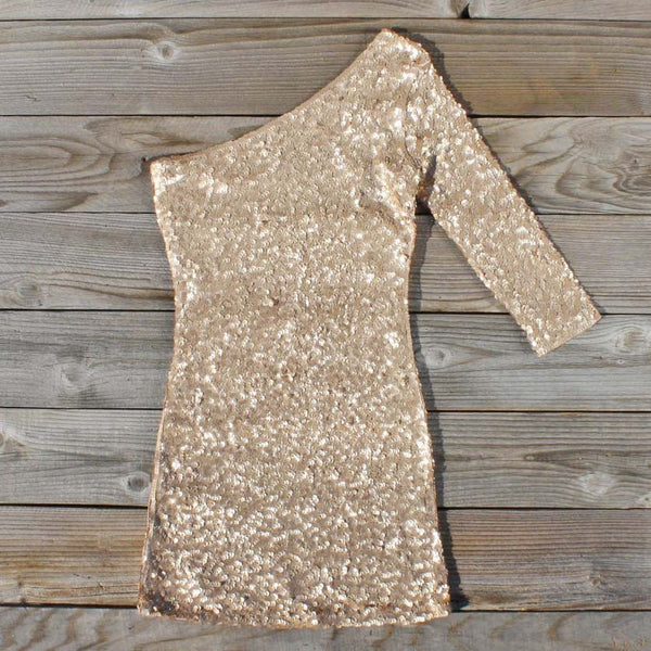 Golden Moon Dress in Gold: Featured Product Image