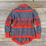 Fabled Canoe Sweater in Rust: Alternate View #2