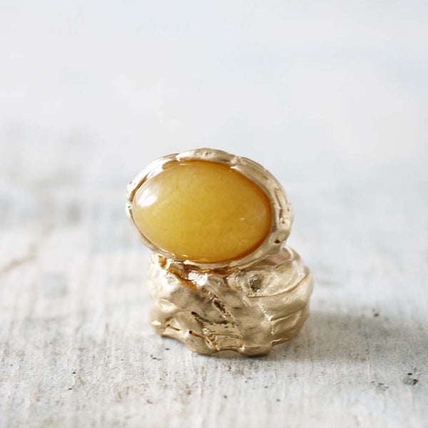 Spun Amber Ring: Featured Product Image