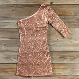 Rose Gold Party Dress: Alternate View #1