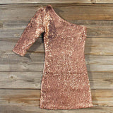 Rose Gold Party Dress: Alternate View #3