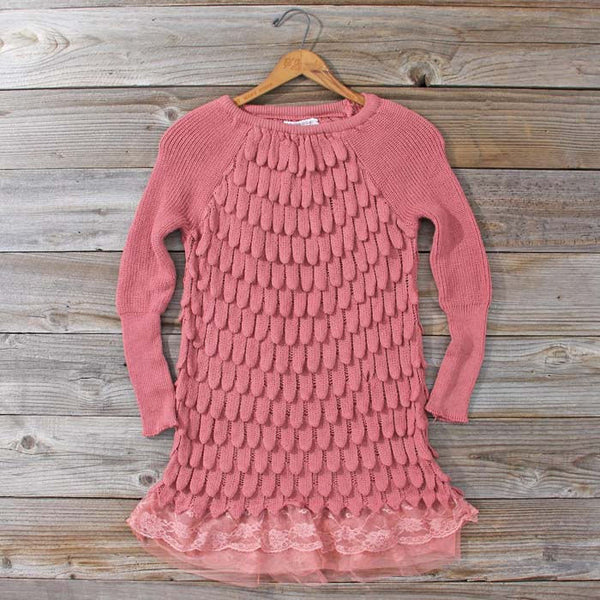 Rolling Mist Sweater in Dusty Pink: Featured Product Image