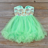 Minted Jewels Party Dress: Alternate View #3