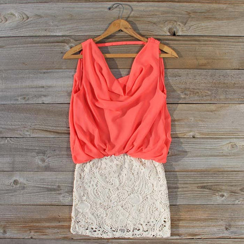 Sea Crystal Dress in Pink