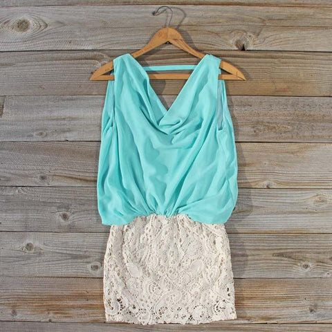 Sea Crystal Dress in Mint
