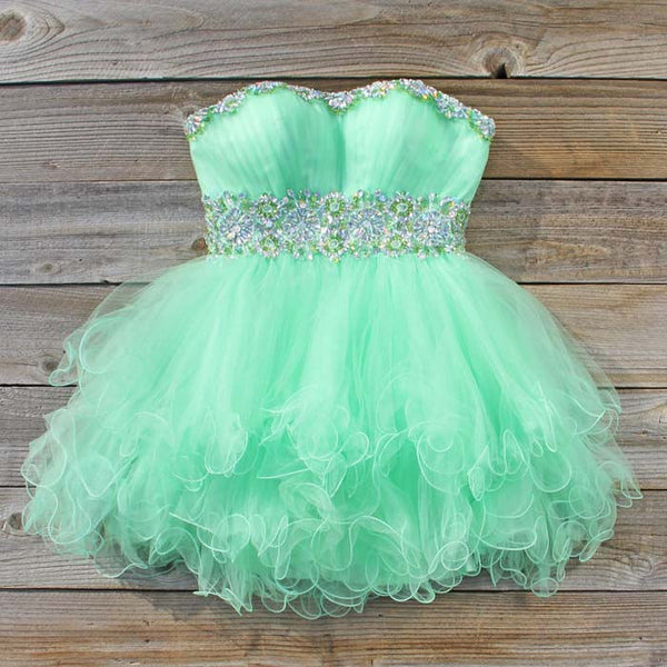 Spool Couture Mint Goddess Dress: Featured Product Image