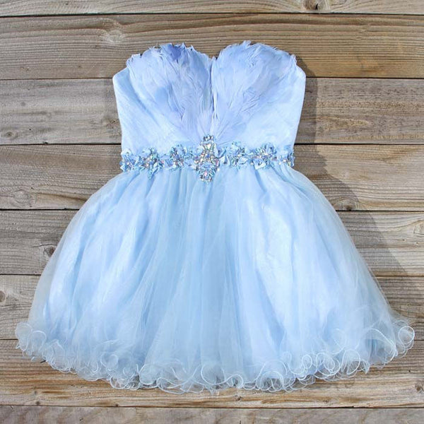 Spool Couture Feathered Sky Dress: Featured Product Image