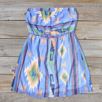 Ancient Meadow Dress in Blue: Featured Product Image