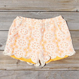 Apricots & Lace Shorts: Alternate View #1
