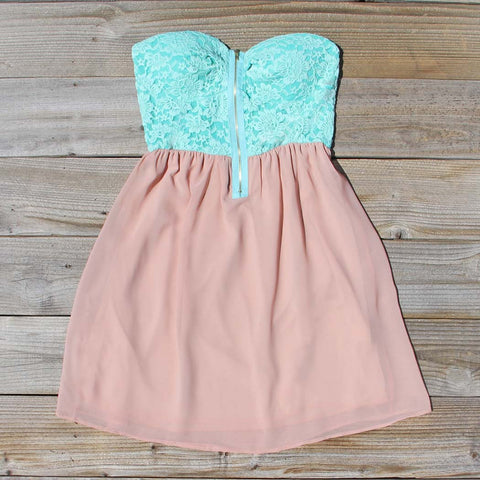 August Glow Dress in Mint