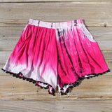 Beach Gypsy Shorts in Pink: Alternate View #1
