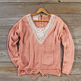 Bundle & Lace Sweater: Alternate View #1