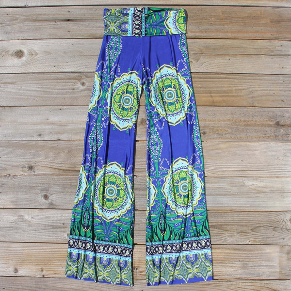 Cactus Legend Pants in Blue: Featured Product Image