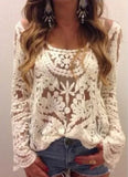 Laced in Snow Blouse (wholesale): Alternate View #4