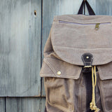 Cheyenne Rugged Backpack in Brown: Alternate View #2