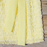 Chiffon Tart Dress in Lemon: Alternate View #3