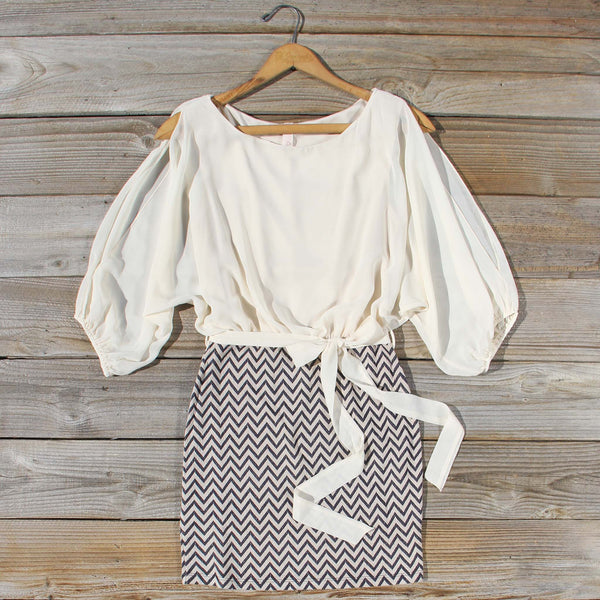 Fall Skies Chevron Dress: Featured Product Image