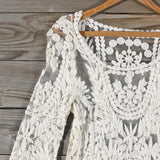 Laced in Snow Blouse: Alternate View #3