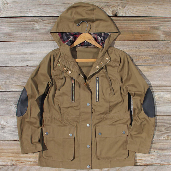Forest Shadow Elbow Patch Coat: Featured Product Image