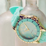 Frosted Mint Watch: Alternate View #2