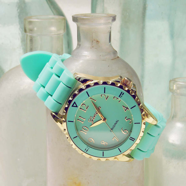 Frosted Mint Watch: Featured Product Image