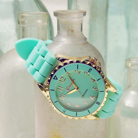 Frosted Mint Watch