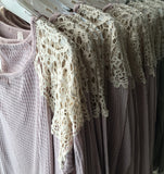 Dusty Lilac Lace Thermal: Alternate View #5