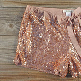 Glitter Girl Party Shorts: Alternate View #2
