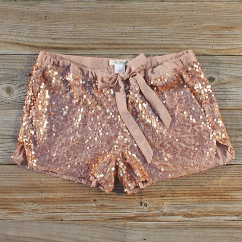 Glitter Girl Party Shorts
