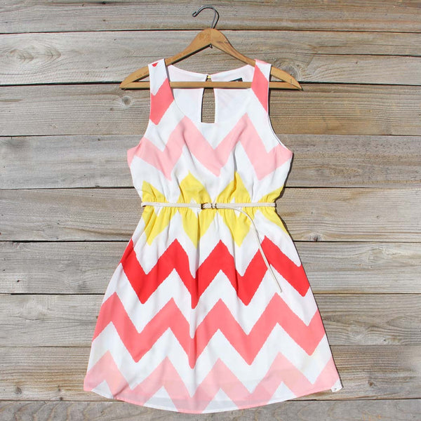 Indian Summer Chevron Dress: Featured Product Image