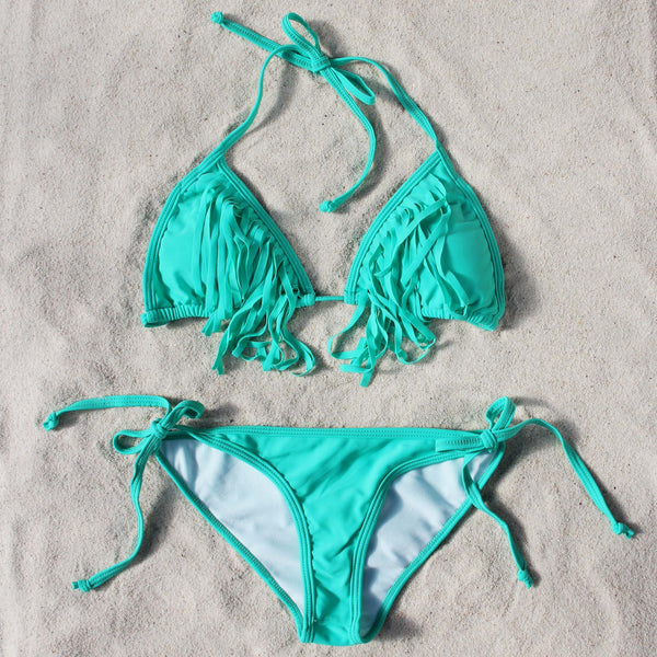 Lagoon Fringe Bikini: Featured Product Image