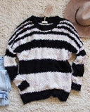 Layla Cozy Stripe Sweater: Alternate View #2