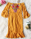 Marigold & Sky Dress: Alternate View #1