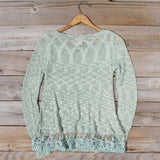 North Forest Knit Thermal in Sage: Alternate View #4