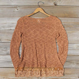 North Forest Knit Thermal in Rust: Alternate View #4