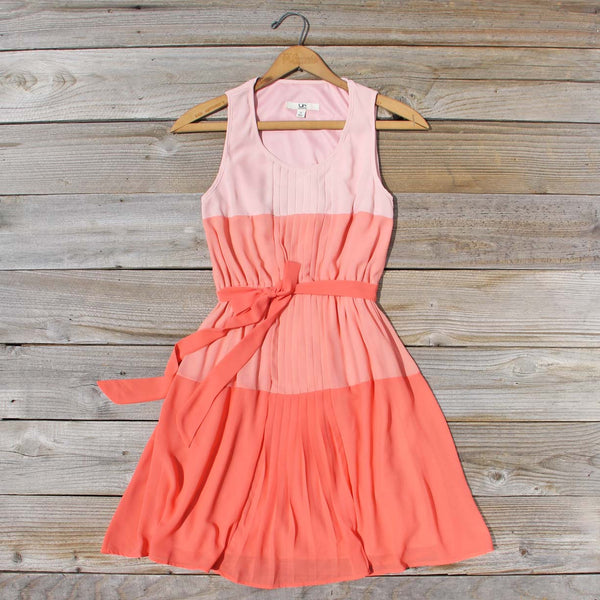 Peach Grove Dress in Peach: Featured Product Image