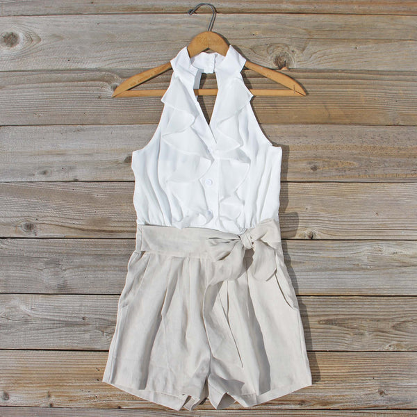 Sand Dollar Romper: Featured Product Image